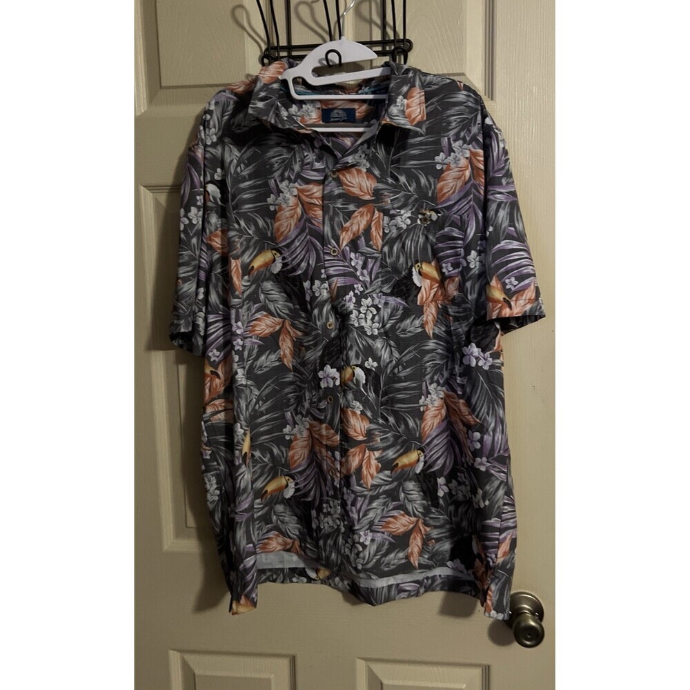 Hawana Jim Hawaiian Dress Shirt Aloha Hula Luau’s XL